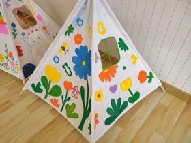 世贸活动招募 ：手绘帐篷