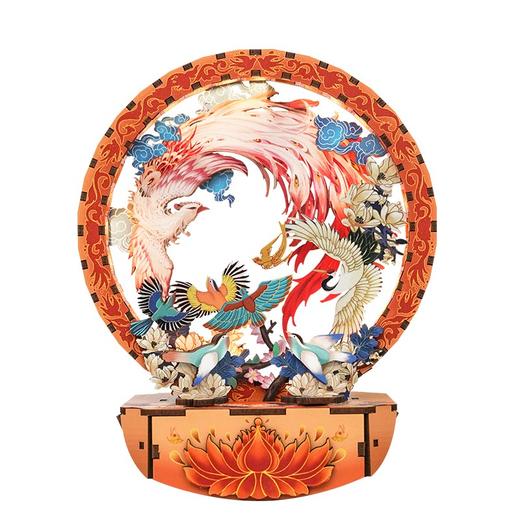 同趣手工56057百鸟朝凤幻彩灯 商品图5