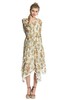 DONG DE XI 植物印花连衣裙 2702 商品缩略图1