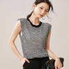 剩S/M/L/XL 芳外【条纹背心针织T】2024夏季新款女式针织衫 商品缩略图6