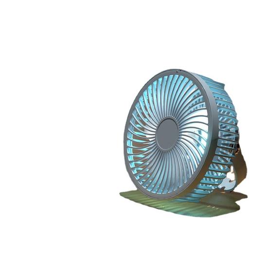 风扇宿舍小风扇学生上铺夏天下铺寝室吊扇小型静音充电床上风扇 商品图3