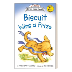 Collins柯林斯 英文原版 My First I Can Read Biscuit Wins a Prize 小饼干l狗获奖 英文版 进口英语原版书籍