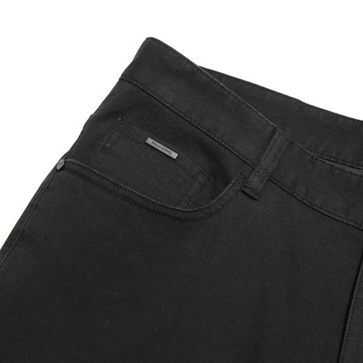 布兰施男士修身微弹直筒牛仔裤 商品图6