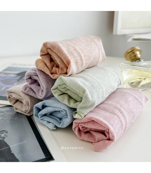 老米优品/ 米妈自留款 ~2条包邮！《GAO品质60莫代尔幻彩内裤》无缝无痕，立体臀型，质感无敌 NK230426E 商品图1