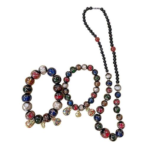 千年珠宝吞金兽香灰琉璃套组 商品图1