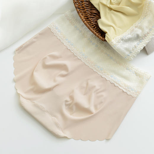 【中高腰蕾丝无痕内裤6条】5A抗菌底档 亲肤透气 不夹臀 不卡档 轻松贴身 工厂直发 22023 商品图9