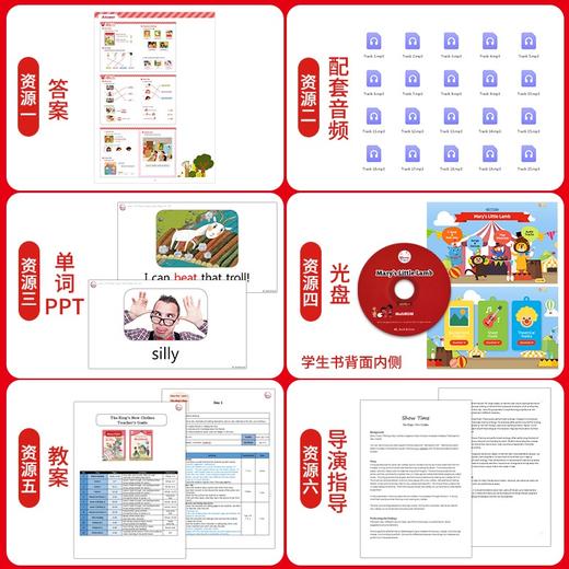 美国幼儿少儿英语show time亲子互动手偶剧showtime少儿小学英文英语儿童戏剧剧本 商品图1