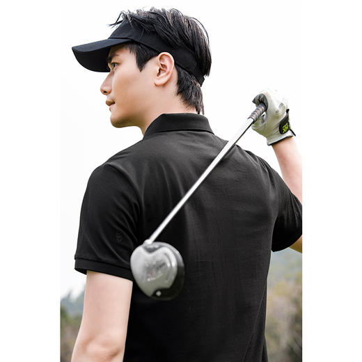 【断码清仓】HX 夏季翻领短袖T恤Y102320043101POLO杉 商品图3