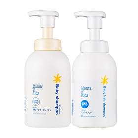 日本 mama kids儿童低刺激沐浴露洗发水