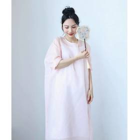 【抖音专属】连衣裙（21707124D粉米）