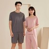 【休闲时尚❗️网红宽松情侣睡衣两件套】透气凉爽，懒人套装，穿着舒适，清新透气，凉凉套装懒人，冰丝质地，外穿家居服都可以，冰爽夏季休闲 商品缩略图2
