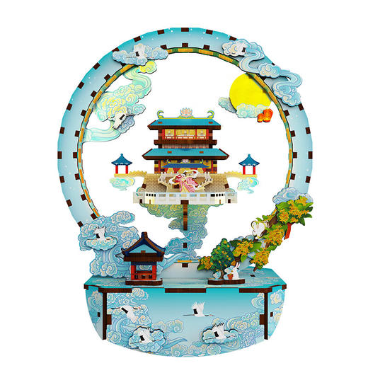 同趣手工56071广寒宫幻彩灯 商品图4