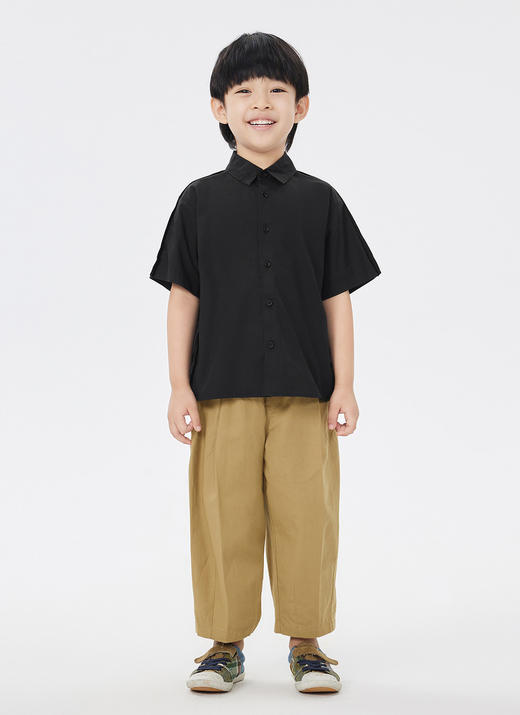 jnby  23年夏款  斜纹棉布九分裤  1N5E13830 商品图6