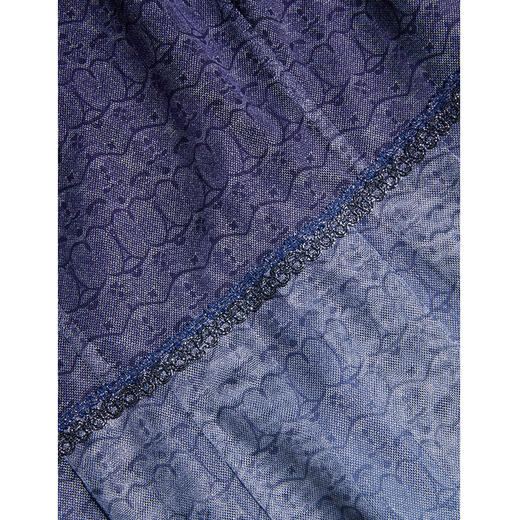 司歌渐变V领短袖连衣裙A871109 商品图1