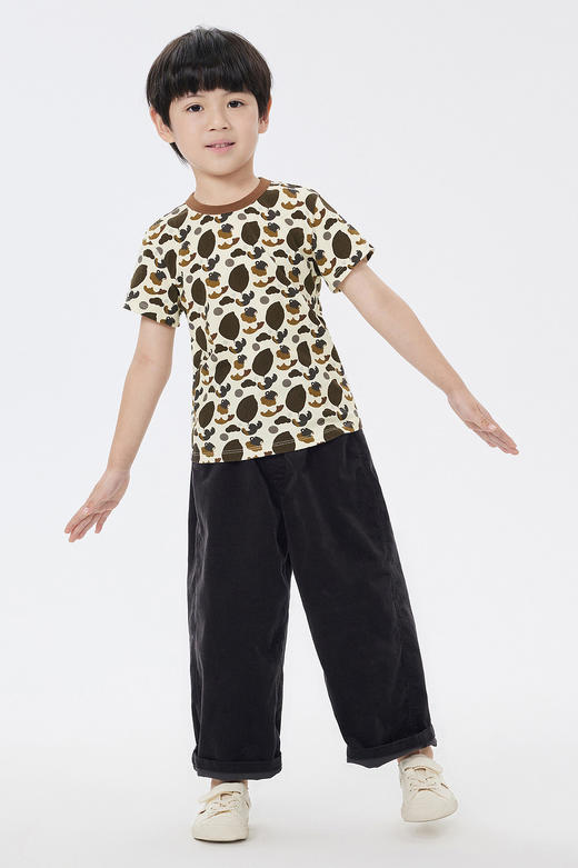 jnby  23年夏款  原创图案干爽吸汗短袖T恤  1N5112120 商品图0