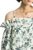 DONG DE XI 植物印花挖肩开衩上衣 2648 商品缩略图4