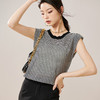 剩S/M/L/XL 芳外【条纹背心针织T】2024夏季新款女式针织衫 商品缩略图5