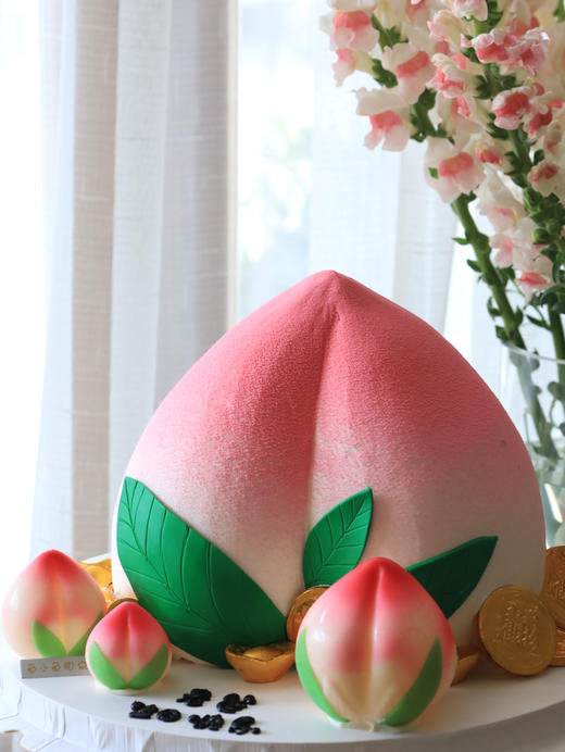 大寿桃蛋糕 商品图2