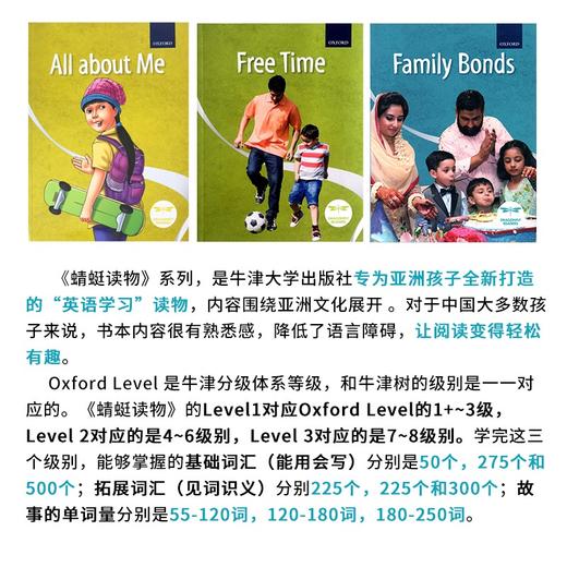 Oxford Dragonfly Readers 1级别Lime绘本英语牛津蜻蜓分级阅读6册 商品图1