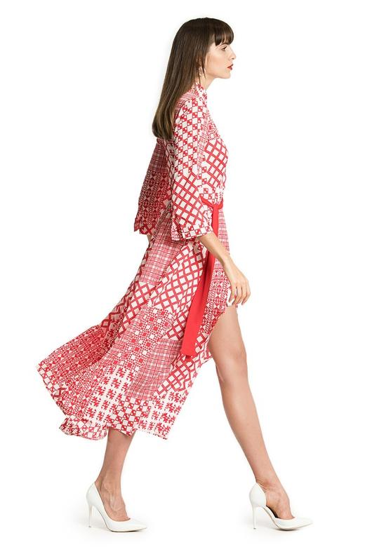 ROSEHOO 几何元素开衩连衣裙 2599 商品图2