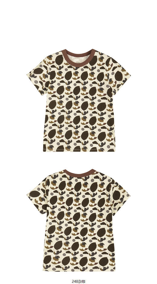 jnby  23年夏款  原创图案干爽吸汗短袖T恤  1N5112120 商品图6