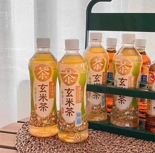 三得利伊佑卫门玄米抹茶饮料500ml 商品图0