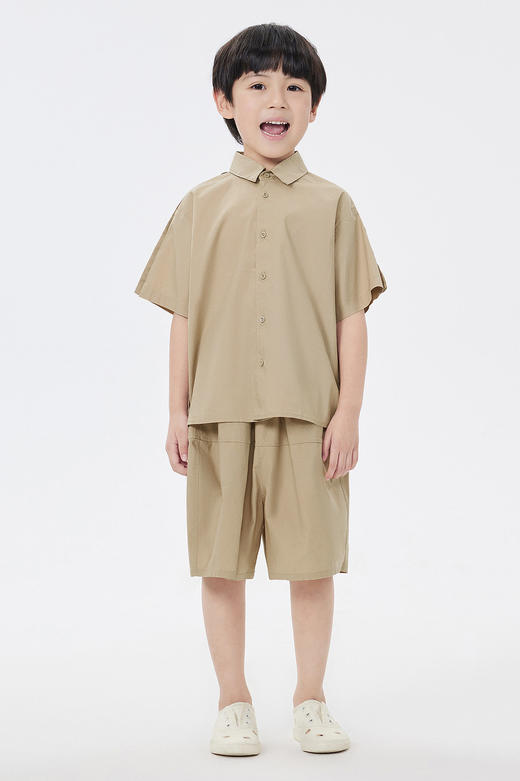 jnby  23年夏款  品质弹力短袖衬衣  1N5213640 商品图0