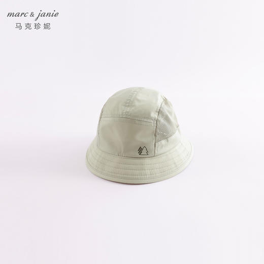 马克珍妮夏装 男女童户外风网面拼接遮阳渔夫帽230811 商品图2