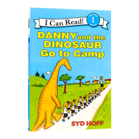 Collins柯林斯 英文原版 Danny and the Dinosaur Go to Camp 丹尼和恐龙去露营 I can read汪培珽第一阶段 英文版 进口英语原版书籍