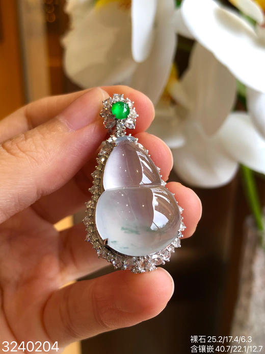 玻璃飘翠葫芦吊坠 65999【3240204】 商品图8