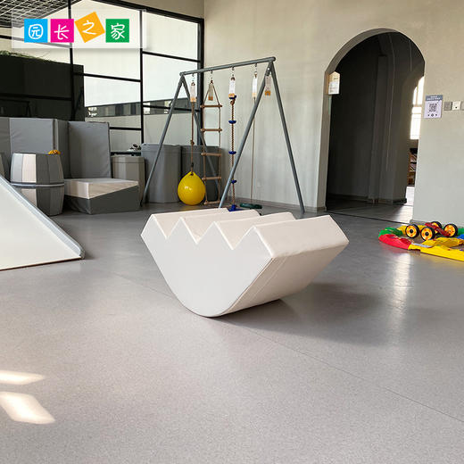 软体平衡楼梯宝宝防撞感统软包台阶四步梯儿童爬行梯球池步梯楼梯 商品图3