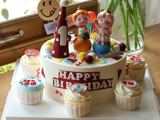 星球公主星球王子+6个纸杯蛋糕 商品图2