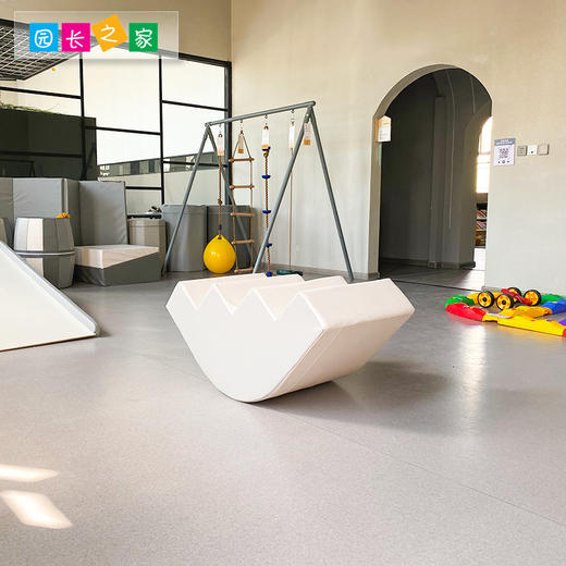 软体平衡楼梯宝宝防撞感统软包台阶四步梯儿童爬行梯球池步梯楼梯 商品图1