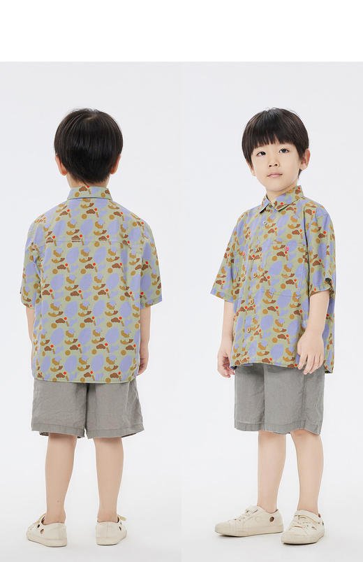 jnby  23年夏款   全棉轻薄细腻短袖衬衣  1N5214130 商品图10