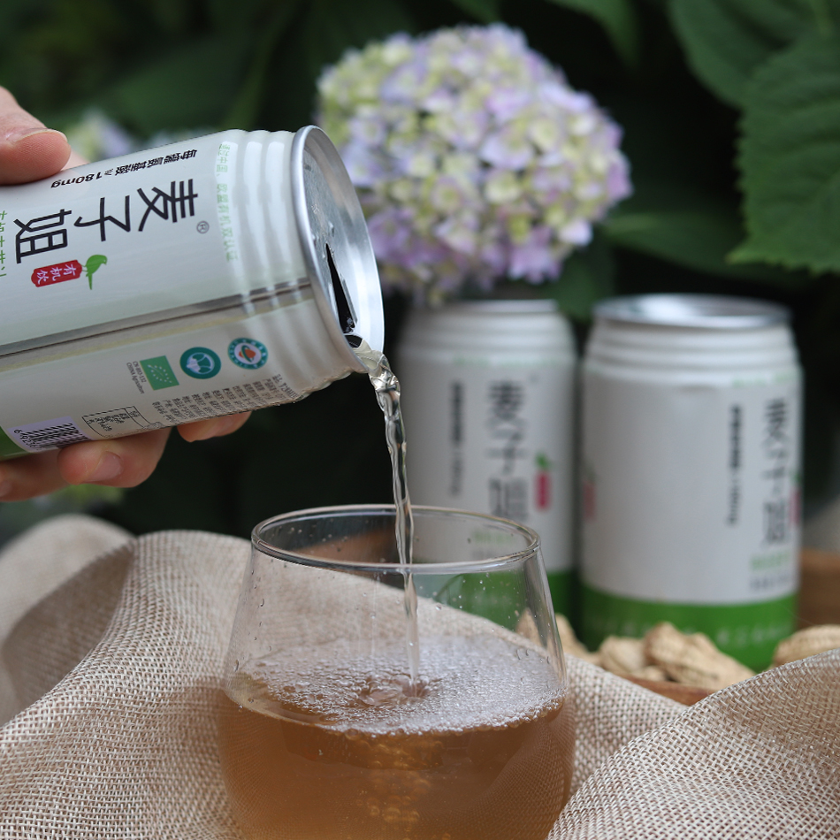 有机麦芽汁（基地直发-四通一达包邮）| 310ml/罐，来自福建南平，生产者：刁桂华【合作生产，公平贸易】