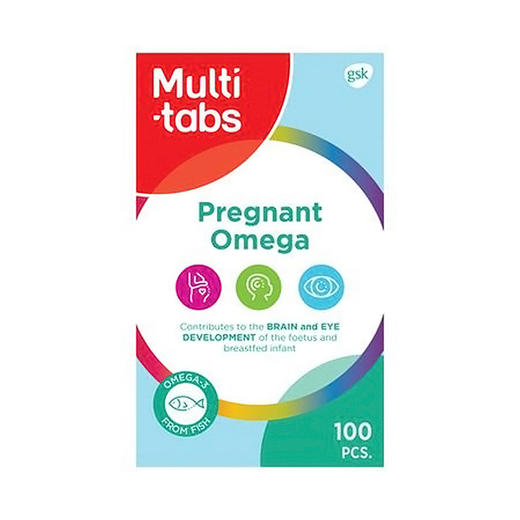 [丹麦]Multi-tabs孕妇欧米茄100粒 Multi-tabs GraviOmega 100stk 商品图0