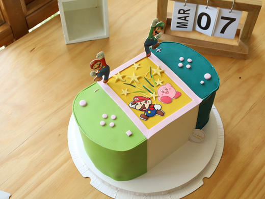 马里奥游戏机（尺寸20x10cm）适合4-7人 商品图0