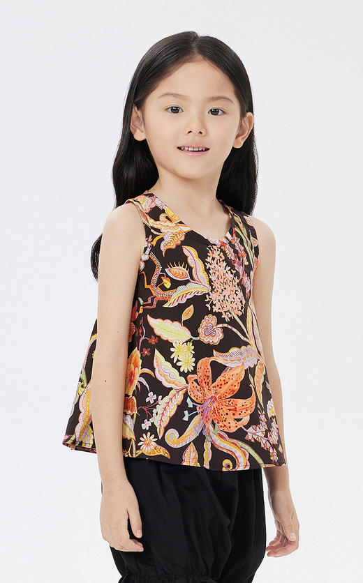 jnby  23年夏款  y原创图案无袖衬衣  1N5213080 商品图3