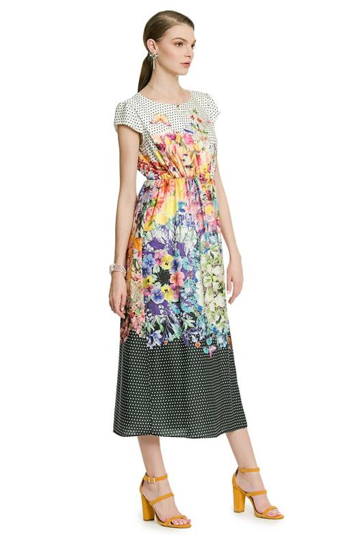 BIQI碧琦 数码印花波点连衣裙 3112 商品图4