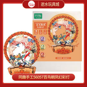 同趣手工56057百鸟朝凤幻彩灯