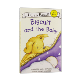 Collins柯林斯 英文原版 My First I Can Read Biscuit and the Baby 小饼干l狗和小宝贝 英文版 进口英语原版书籍