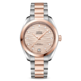 欧米茄 Omega 海马系列 AQUA TERRA 150米腕表 34毫米至臻天文台表 220.20.34.20.59.001