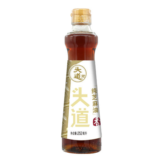 【武汉.汉阳】江城百臻头道街头道香芝麻油252ml*2 商品图1