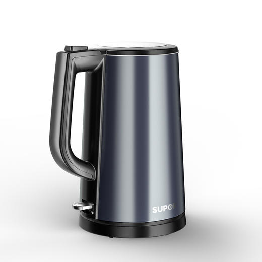 苏泊尔 双层保温防烫电水壶1.7L  蓝色SW-17S36A 商品图4