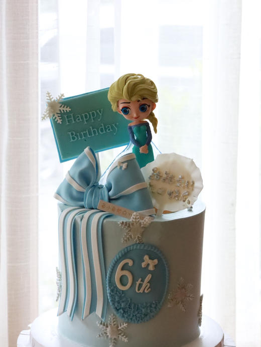 艾莎蝴蝶结（图为6寸15cm加高款） 商品图1