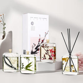 璐璐馨-梅兰竹菊无火香氛100ml 礼盒装