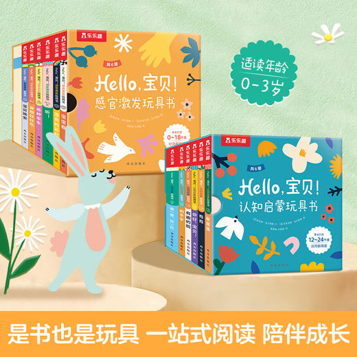 乐乐趣-Hello，宝贝！认知启蒙玩具书/感官激发玩具书 商品图0