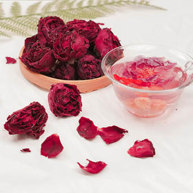 云南大理冻干墨红玫瑰  | 花色自然 严选头水花