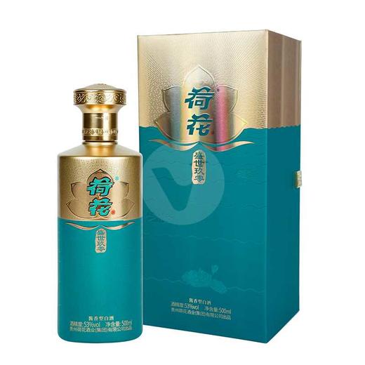 荷花盛世玖零53度500ml【盛世荷花90】 商品图1