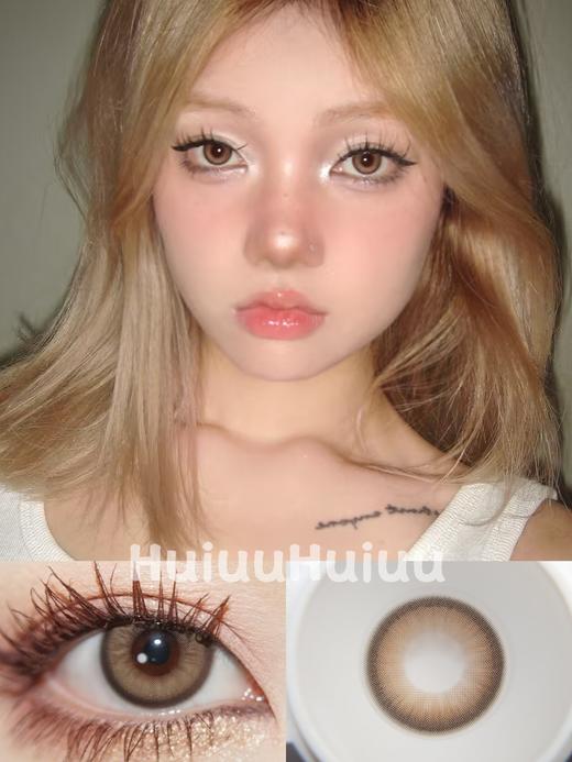 【半年抛中直径】WOOLILENS-钻石沙滩14.2mm【半年抛 0-800度 无525/575】 商品图0